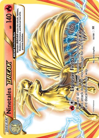 Ninetales BREAK 16/108 - Evolutions