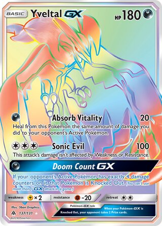 Yveltal-GX 137/131 - Forbidden Light