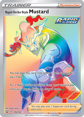 Rapid Strike Style Mustard 176/163 - Battle Styles