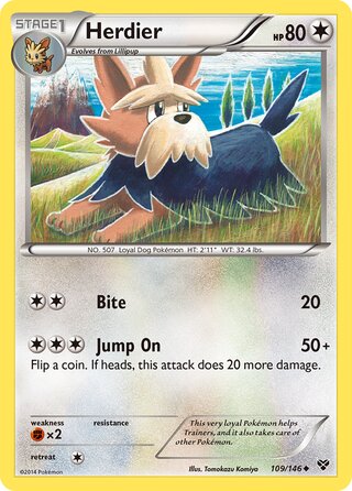 Herdier 109/146 - XY Base