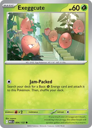 Exeggcute 004/132 - Mega Evolution Base
