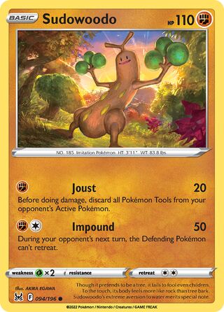 Sudowoodo 094/196 - Lost Origin