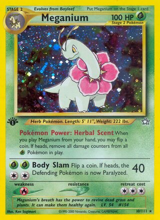 Meganium 10/111 - Neo Genesis