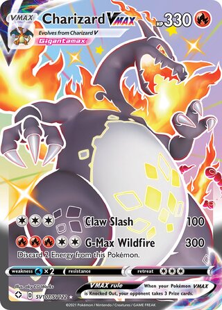 Charizard VMAX SV107/SV122 - Shining Fates