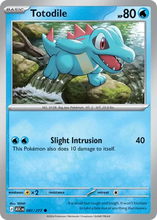 Totodile 041/217 - Ascended Heroes