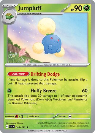 Jumpluff 003/193 - Paldea Evolved