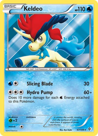 Keldeo 47/149 - Boundaries Crossed