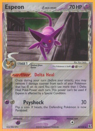 Espeon 4/113 - Delta Species