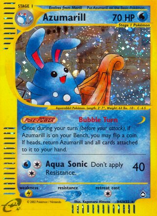 Azumarill H4/H32 - Aquapolis