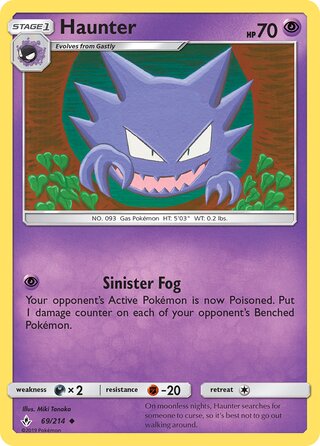 Haunter 69/214 - Unbroken Bonds