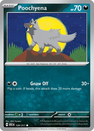 Poochyena 128/217 - Ascended Heroes