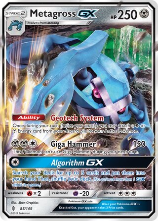 Metagross-GX 85/145 - Guardians Rising