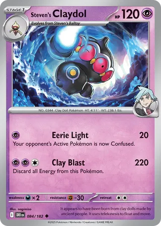 Steven's Claydol 084/182 - Destined Rivals