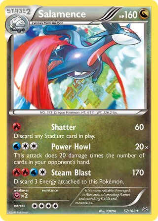 Salamence 57/108 - Roaring Skies