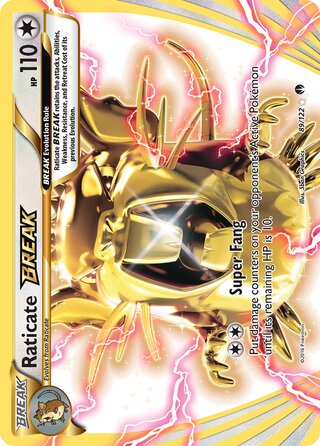 Raticate BREAK 89/122 - BREAKpoint