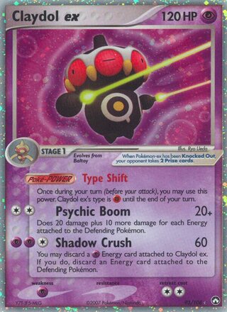 Claydol ex 93/108 - Power Keepers
