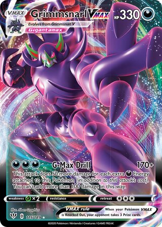Grimmsnarl VMAX 115/189 - Darkness Ablaze