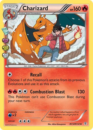 Charizard RC5/RC32 - Generations
