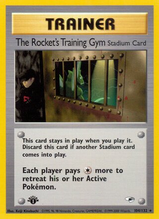 The Rocket's Training Gym 104/132 - Gym Heroes
