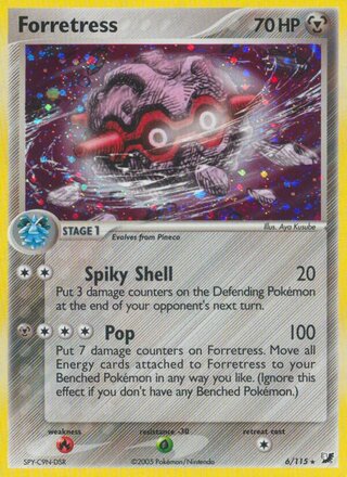 Forretress 6/115 - Unseen Forces