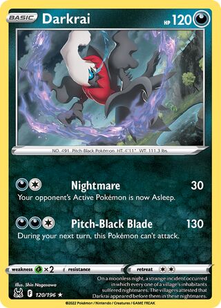 Darkrai 120/196 - Lost Origin