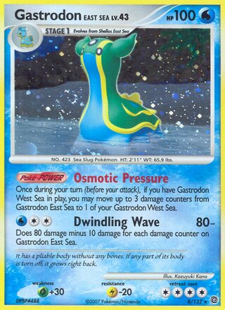 Gastrodon East Sea 8/132 - Secret Wonders