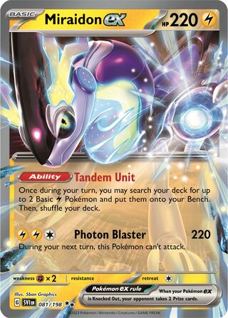 Miraidon ex 081/198 - Scarlet & Violet Base