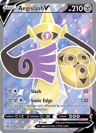 Aegislash V 177/185 - Vivid Voltage