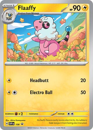 Flaaffy 108 - Scarlet & Violet Promos