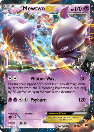 Mewtwo-EX 61/162 - BREAKthrough