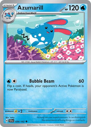 Azumarill 034/142 - Stellar Crown