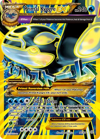 Primal Kyogre-EX 96/98 - Ancient Origins