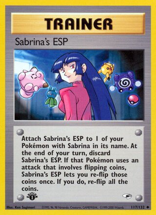 Sabrina's ESP 117/132 - Gym Heroes