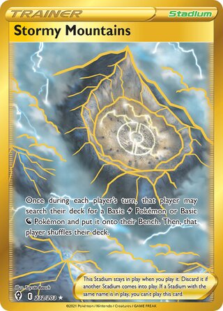 Stormy Mountains 232/203 - Evolving Skies