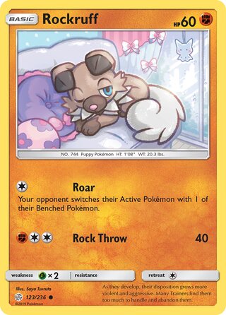 Rockruff 123/236 - Cosmic Eclipse