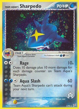 Team Aqua's Sharpedo 5/95 - Team Magma vs Team Aqua