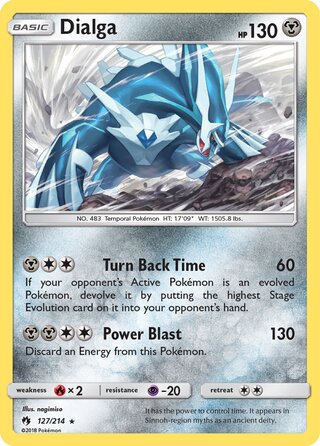 Dialga 127/214 - Lost Thunder