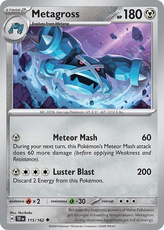 Metagross 115/162 - Temporal Forces