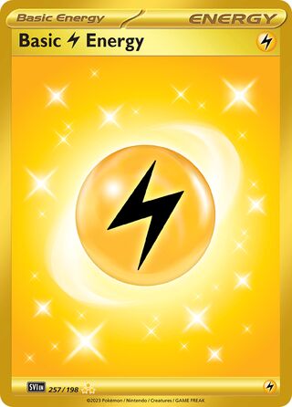 Basic Lightning Energy 257/198 - Scarlet & Violet Base