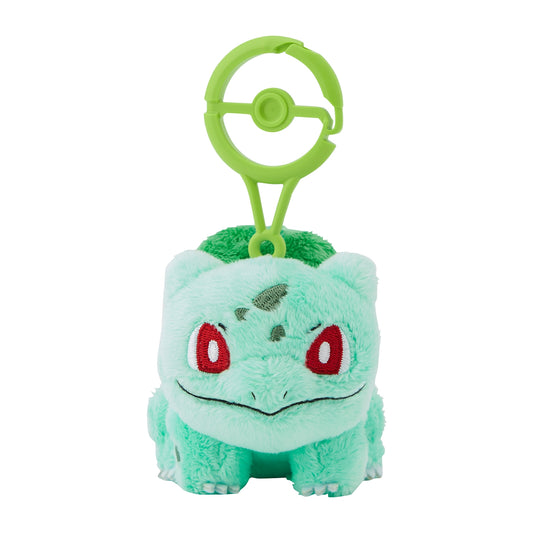 Mascot Plushie med karabinkrok – Bulbasaur