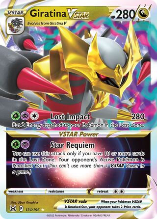 Giratina VSTAR 131/196 - Lost Origin