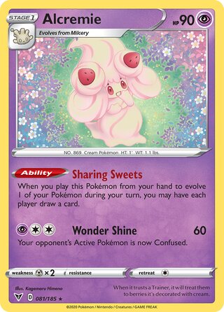 Alcremie 081/185 - Vivid Voltage