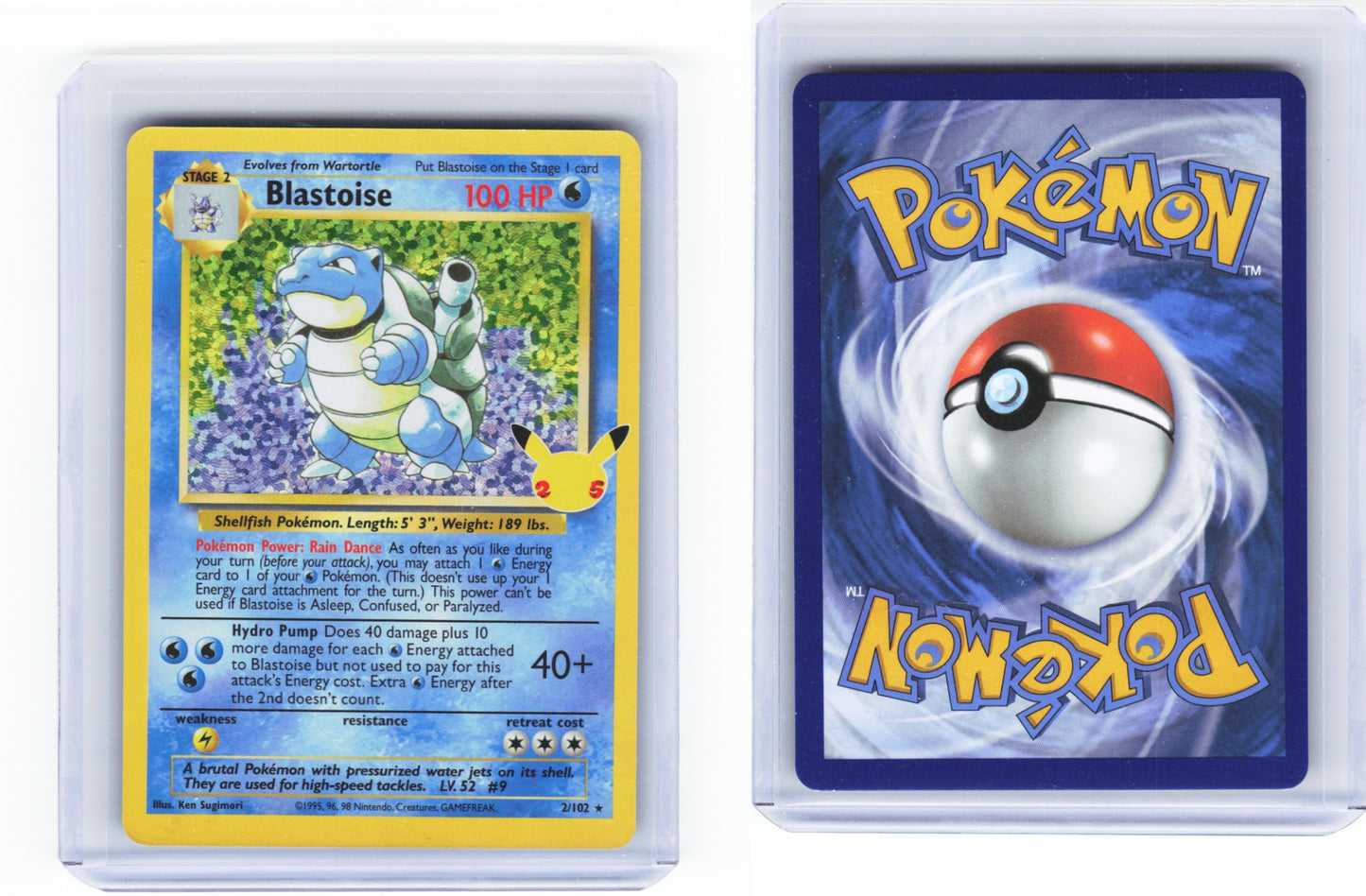 Blastoise 2/102 - Celebrations