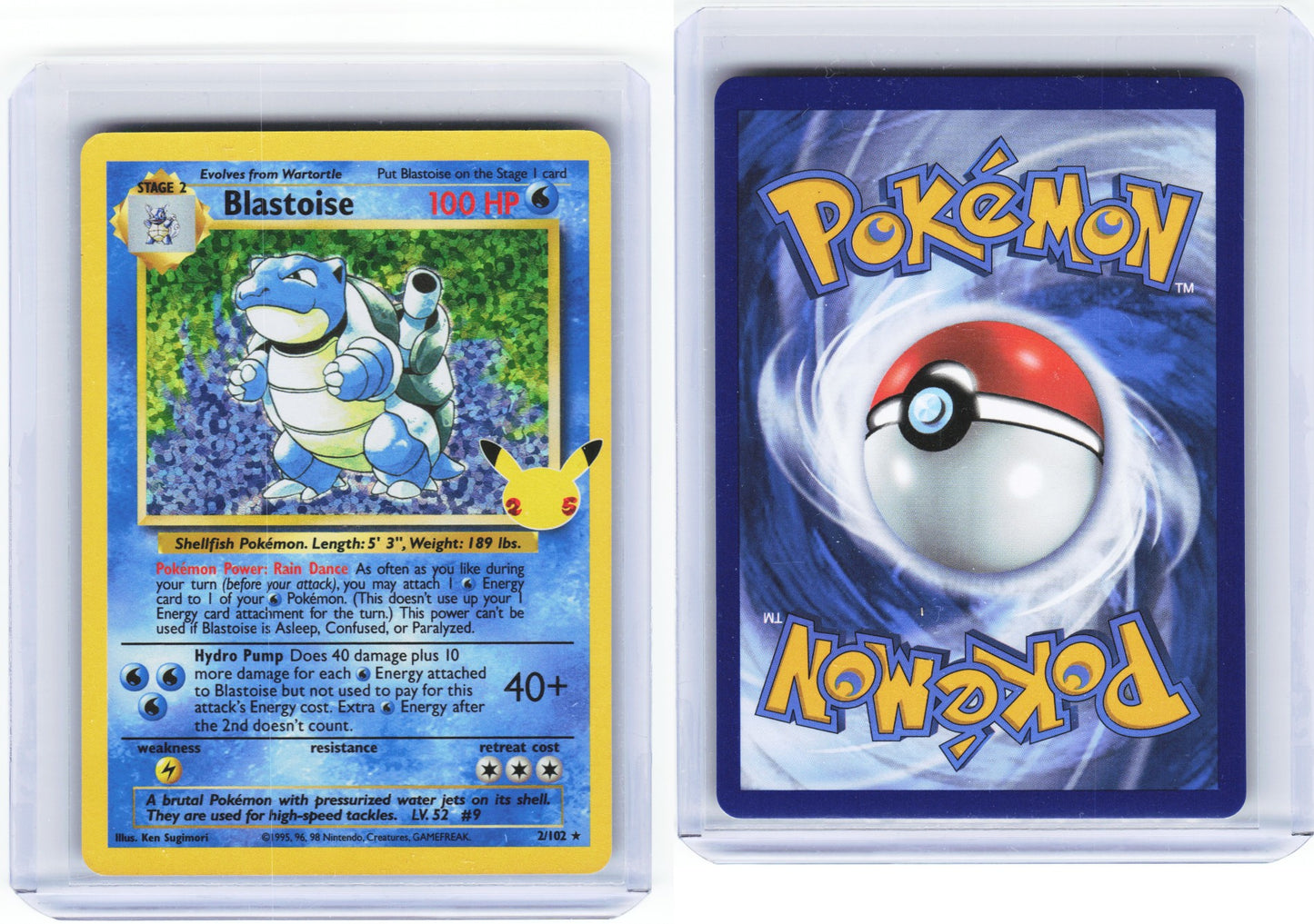 Blastoise 2/102 - Celebrations