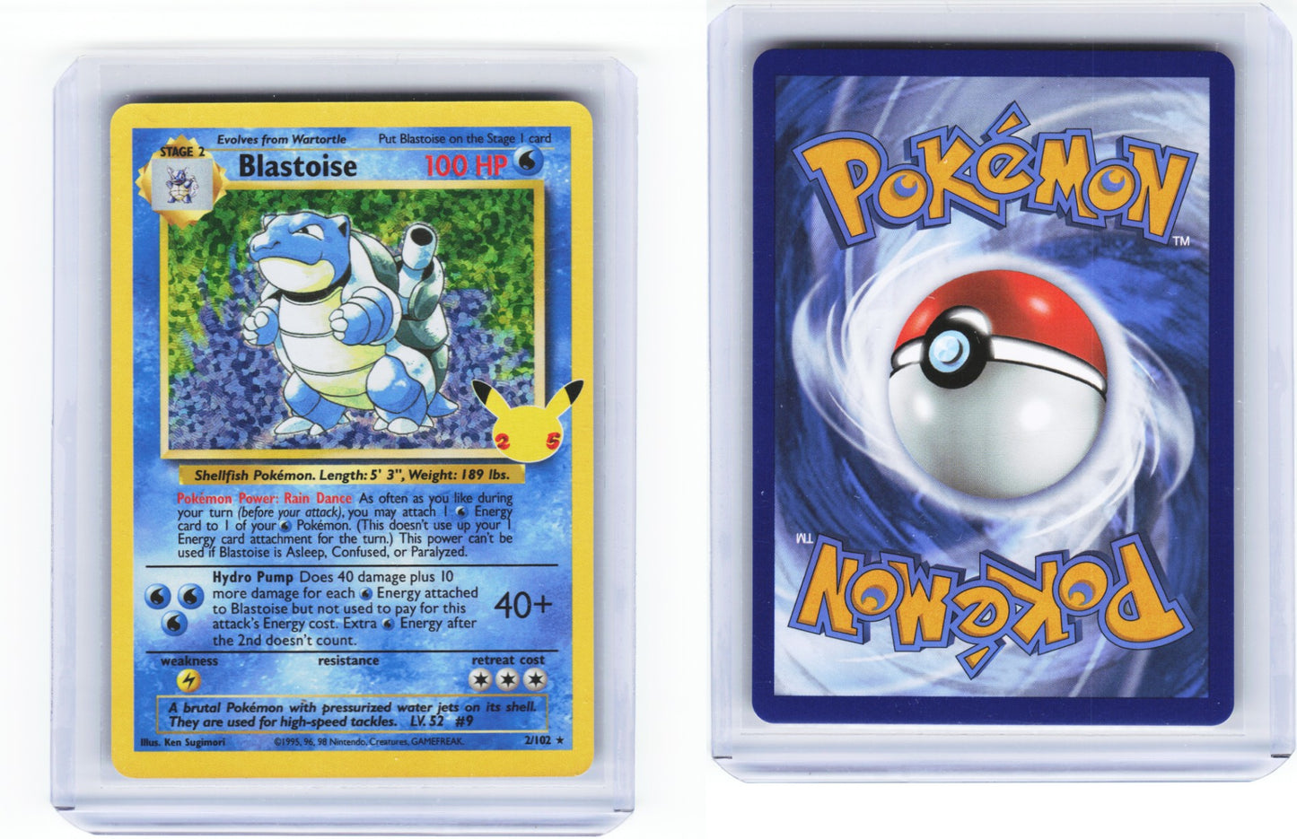 Blastoise 2/102 - Celebrations