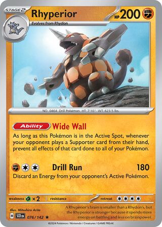 Rhyperior 076/142 - Stellar Crown