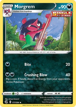 Morgrem 177/264 - Fusion Strike