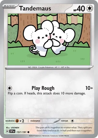 Tandemaus 157/191 - Surging Sparks