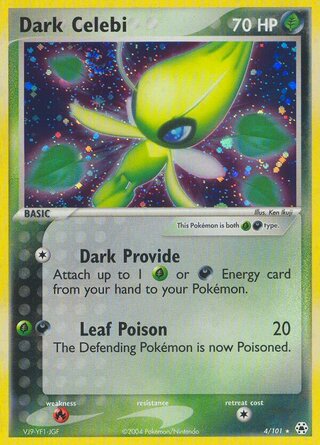 Dark Celebi 4/101 - Hidden Legends