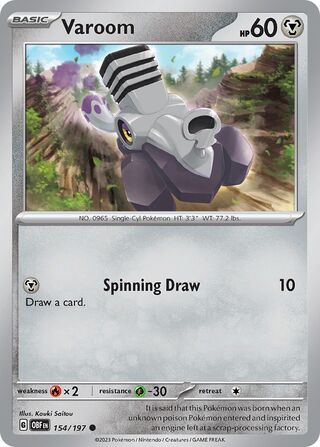 Varoom 154/197 - Obsidian Flames
